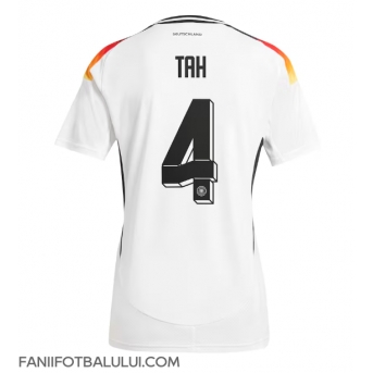 Germania Jonathan Tah #4 Echipament de Fotbal Replică European 2024 Femei Acasa